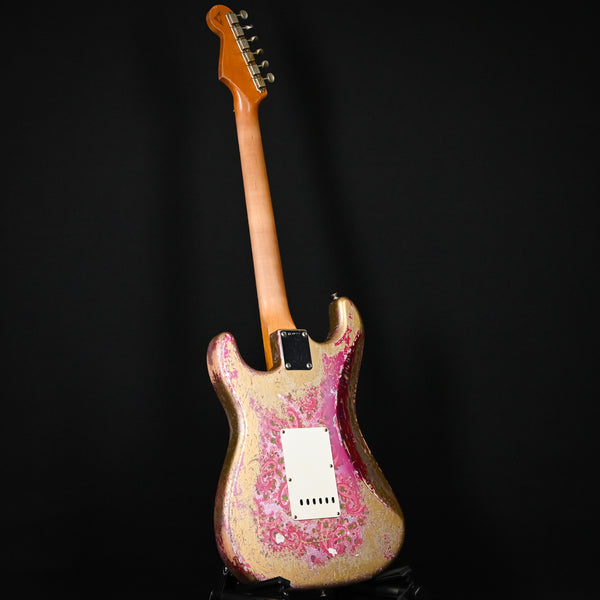 Fender Custom Shop Masterbuild Dennis Galuszka 62' Stratocaster w/ Brazilian Rosewood & Josefina Handwound Pickups, Super Heavy Relic- Aztec Gold/ Pink Paisley 2025 (R140222)