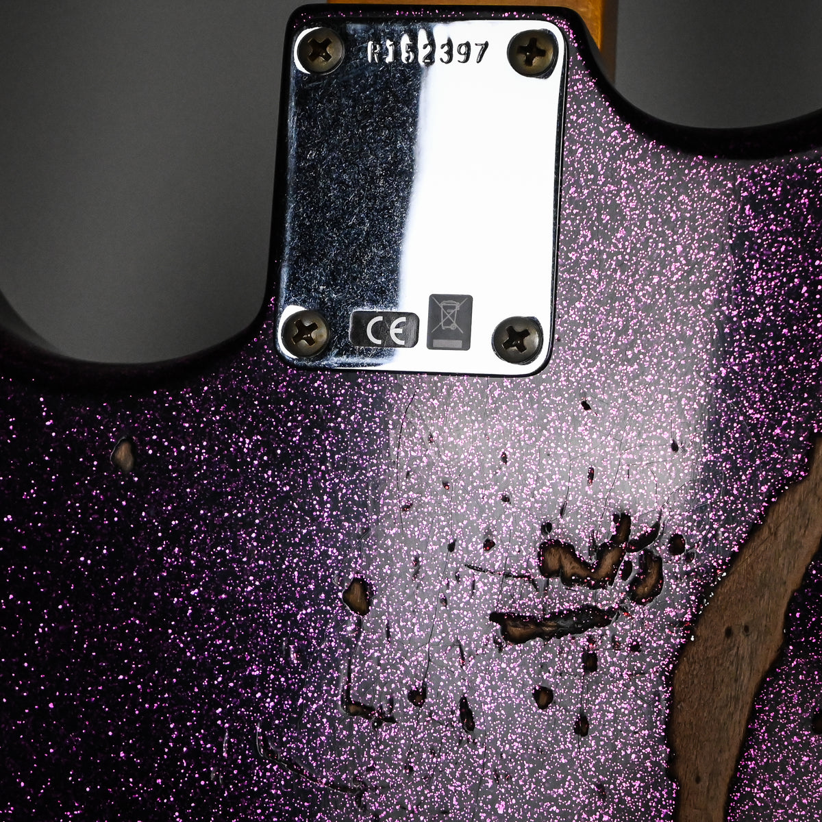 Fender Custom Shop '62 Stratocaster HSS w/ Alder Body, Relic- Aged Magenta Sparkle 2026 (R152397)
