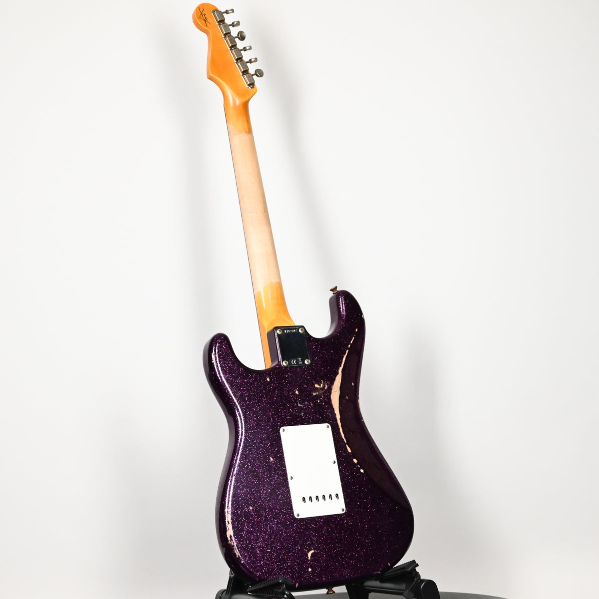 Fender Custom Shop '62 Stratocaster HSS w/ Alder Body, Relic- Aged Magenta Sparkle 2026 (R152397)