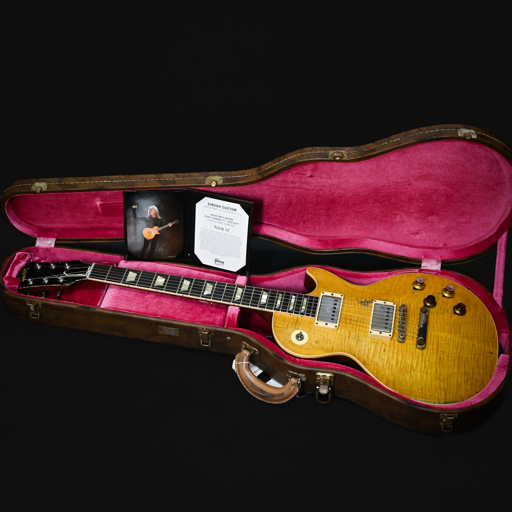 Gibson Kirk Hammett "Greeny" Collector's Edition Brazilian 1959 Les Paul Standard Reissue Sunburst Murphy Lab Limited to 50 Worldwide