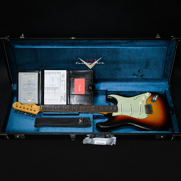 Fender Custom Shop Limited Edition 64 L-Series Stratocaster Journeyman- Aged Target 3-Tone Sunburst 2026 (L11873)