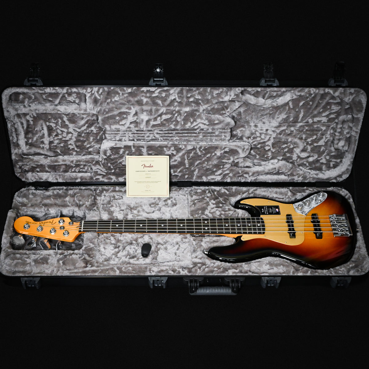 Fender American Ultra II Jazz Bass V w/ Ebony Fingerboard- Ultraburst 2026 (US26003507)