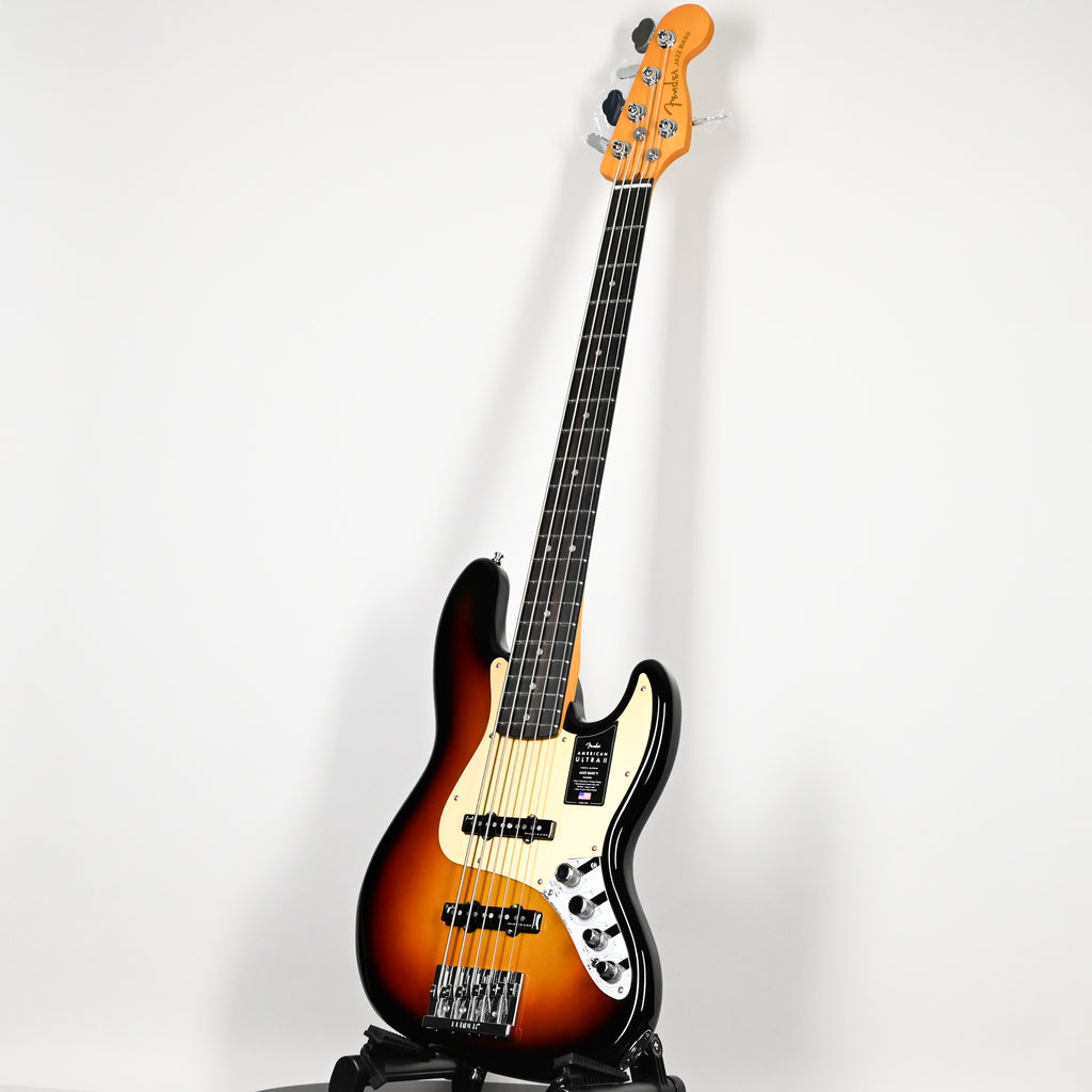Fender American Ultra II Jazz Bass V w/ Ebony Fingerboard- Ultraburst 2026 (US26003507)