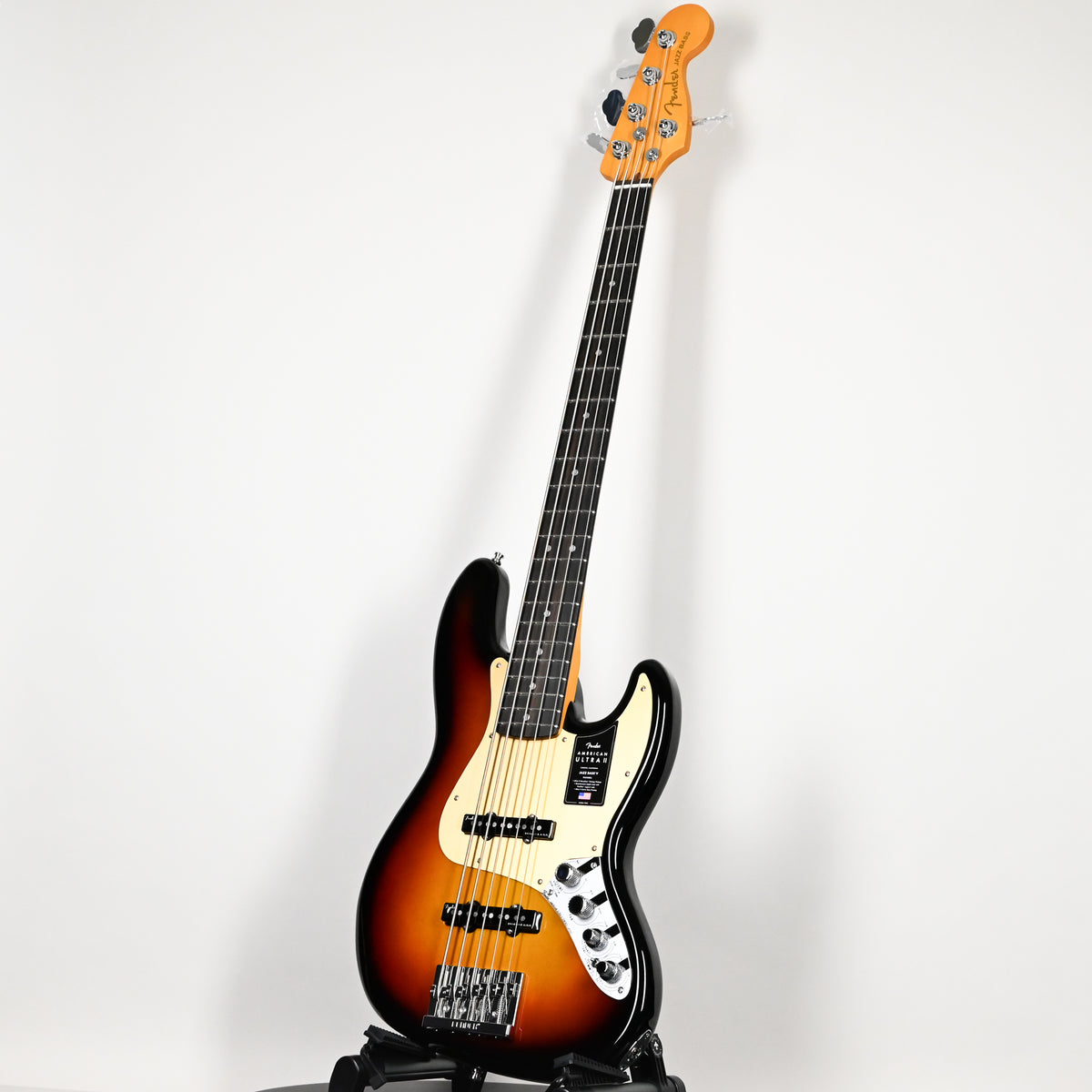 Fender American Ultra II Jazz Bass V w/ Ebony Fingerboard- Ultraburst 2026 (US26003507)