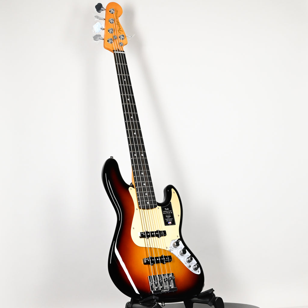 Fender American Ultra II Jazz Bass V w/ Ebony Fingerboard- Ultraburst 2026 (US26003507)