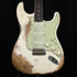 Fender Custom Shop Limited Edition 62/63 Stratocaster Super Heavy Relic- Aged Olympic White 2025 (CZ586606)