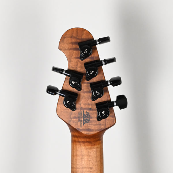 Ernie Ball Music Man JP15 John Petrucci Signature Electric Guitar- Green Tiger Eye Quilt 2025 (H08487)