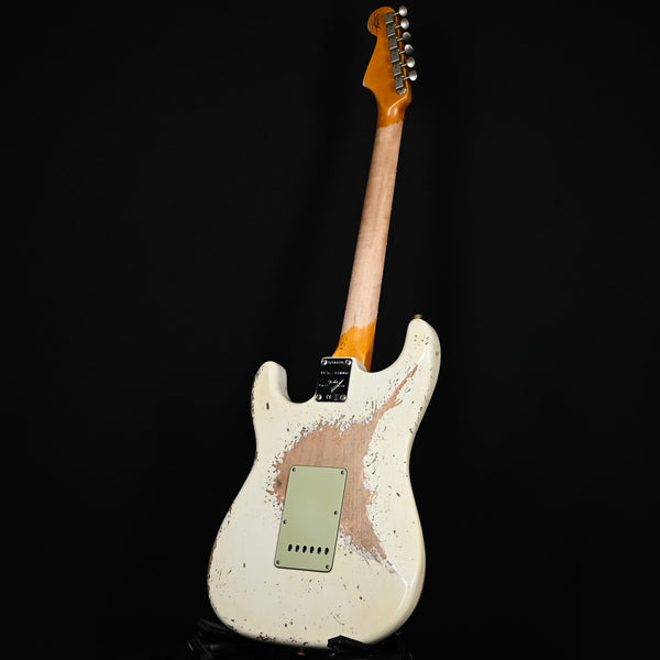 Fender Custom Shop Limited Edition 62/63 Stratocaster Super Heavy Relic- Aged Olympic White 2025 (CZ586606)