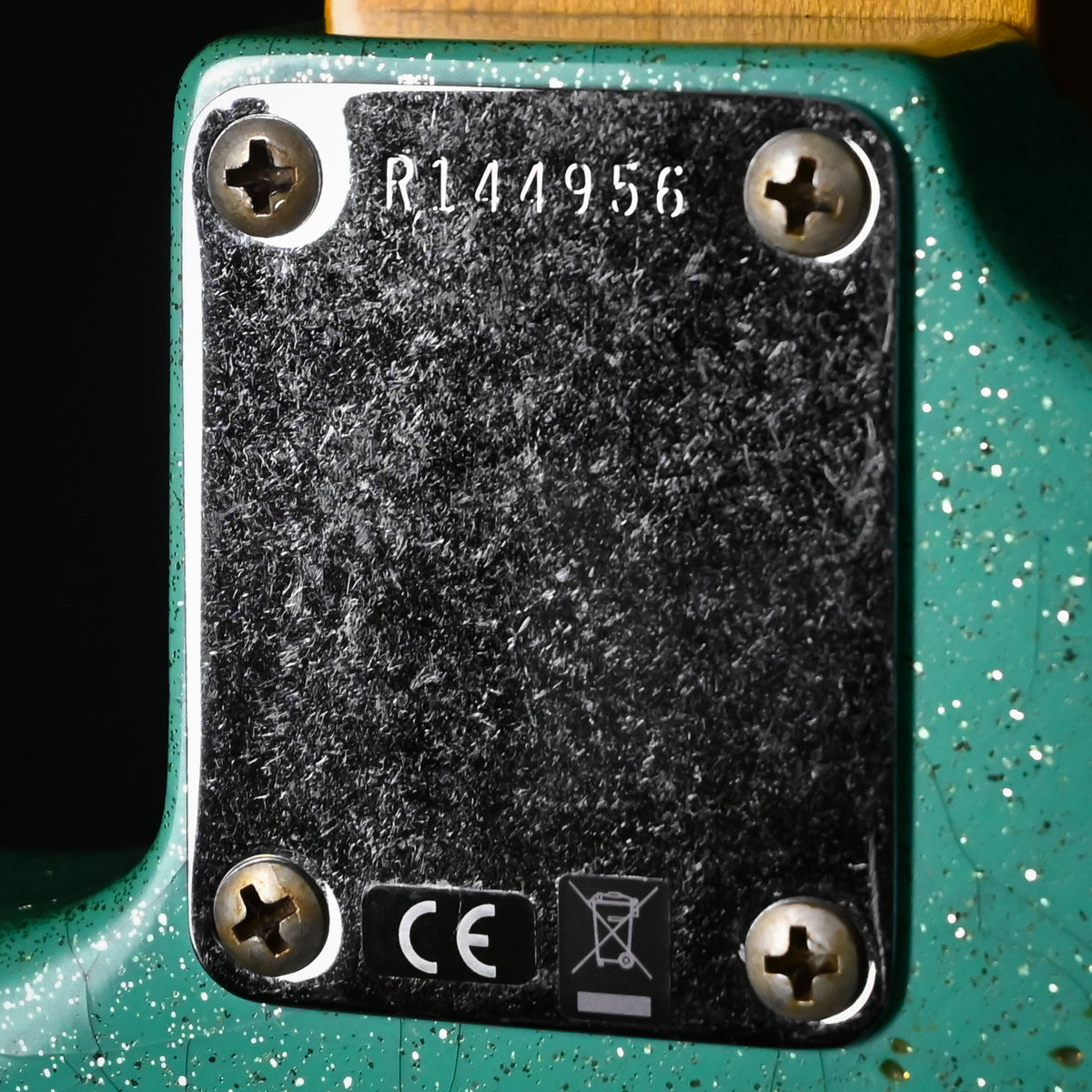 Fender Custom Shop '62 Stratocaster HSS w/ Alder Body, Relic- Aged Seafoam Green Sparkle 2026 (R144956)