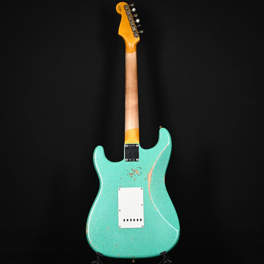 Fender Custom Shop '62 Stratocaster HSS w/ Alder Body, Relic- Aged Seafoam Green Sparkle 2026 (R144956)