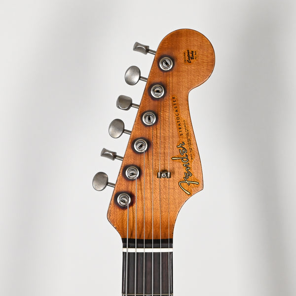 Fender Custom Shop Limited Edition Poblano Stratocaster Super Heavy Relic- Aged Black 2025 (CZ585876)