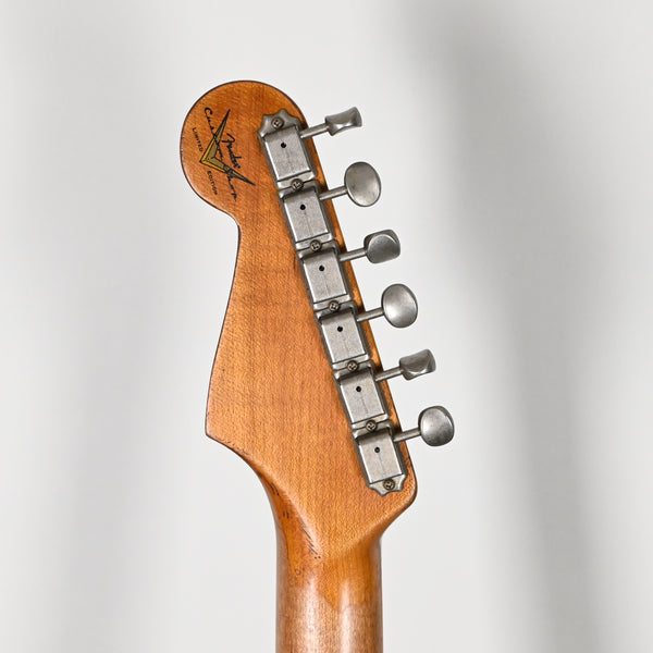 Fender Custom Shop Limited Edition Poblano Stratocaster Super Heavy Relic- Aged Black 2025 (CZ585876)