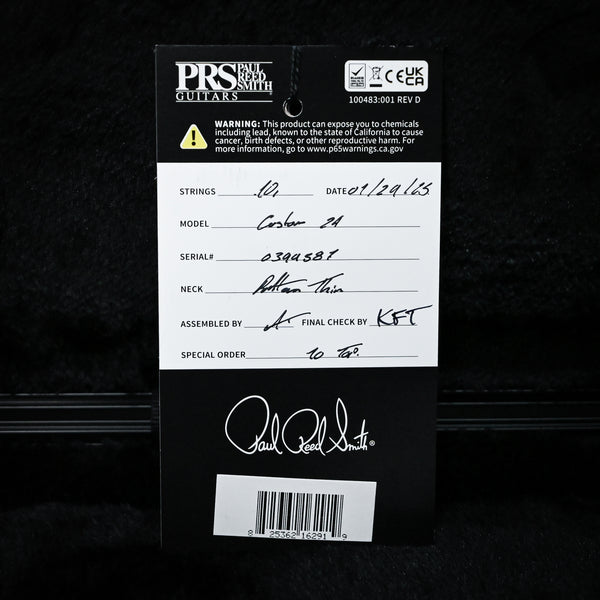 PRS Custom 24 w/ 10-Top & DMO Pickups- Cobalt Smokeburst 2025 (0399587)