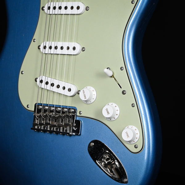 Fender Custom Shop NAMM 2025 Limited Edition 1965 Compound Radius Stratocaster Journeyman w/ Closet Classic Hardware- Aged Lake Placid Blue 2025 (CZ587172