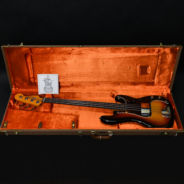 Fender James Jamerson 1962 Precision Bass- 3 Color Sunburst 2025 (JJ250049)