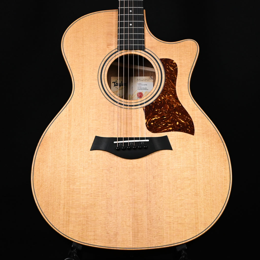 Taylor 314ce Studio Special Edition Acoustic/Electric Guitar- Natural 2024 (1210114074)