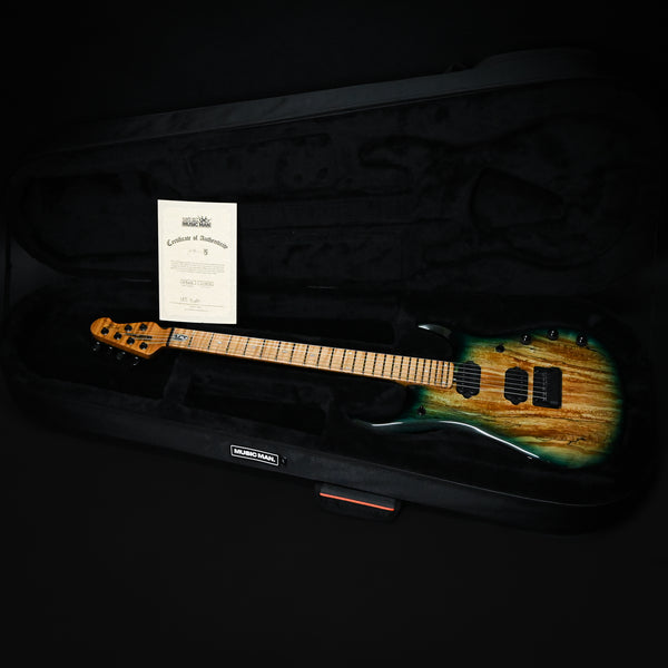 Ernie Ball Music Man JP15 Emerald Glow Roasted/ Figured Maple Neck *Miami Guitar Exclusive* 2025 (H07602)