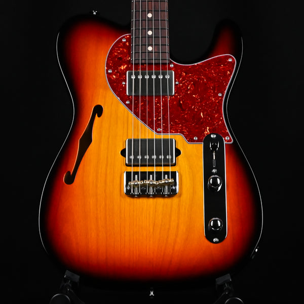 Suhr Alt T Semi Hollow Guitar Rosewood- 3 Tone Burst (78556)