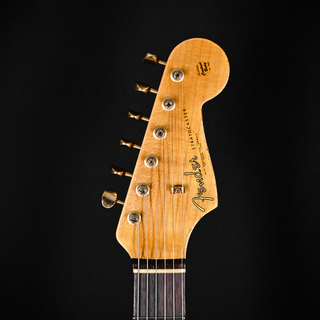 Fender Custom Shop 1962 Stratocaster w/ Gold Hardware Heavy Relic- Frost Gold / Pink Paisley 2025 (R133909)
