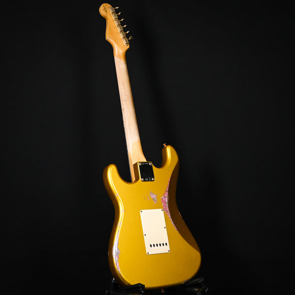 Fender Custom Shop 1962 Stratocaster w/ Gold Hardware Heavy Relic- Frost Gold / Pink Paisley 2025 (R133909)