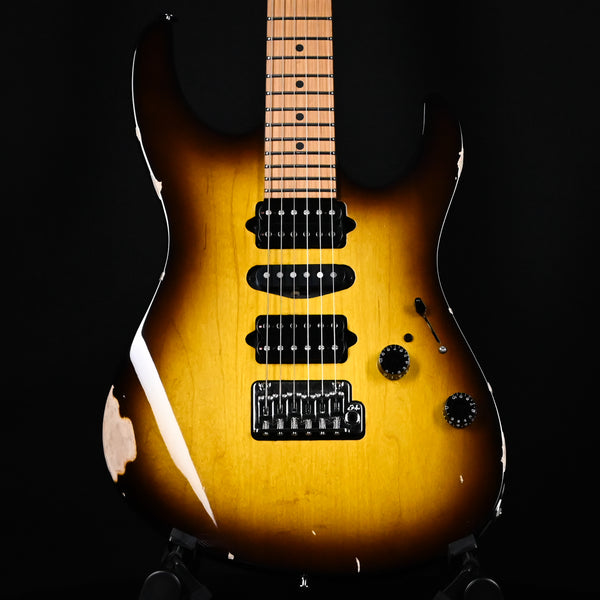 Suhr Custom Modern Antique Electric Guitar- 2 Tone Tobacco Burst (78527)