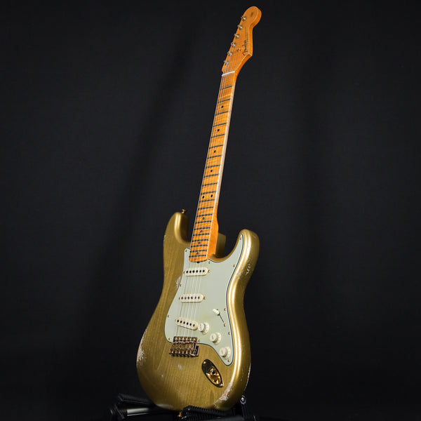 Fender Custom Shop Masterbuilt Andy Hicks 1962 Poblano Stratocaster Relic Aged Aztec Gold 2024 (R134673)