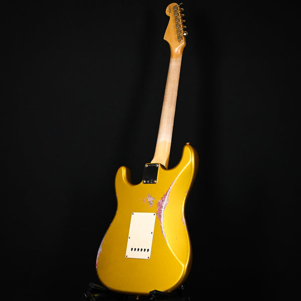 Fender Custom Shop 1962 Stratocaster w/ Gold Hardware Heavy Relic- Frost Gold / Pink Paisley 2025 (R133909)