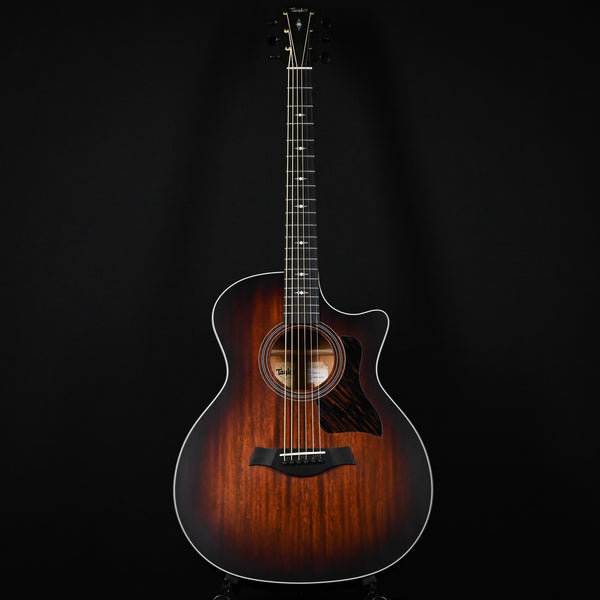 Taylor 324ce Baritone-6 LTD Grand Auditorium Acoustic-Electric Guitar - Mahogany Shaded Edgeburst 2025 (1208075071)