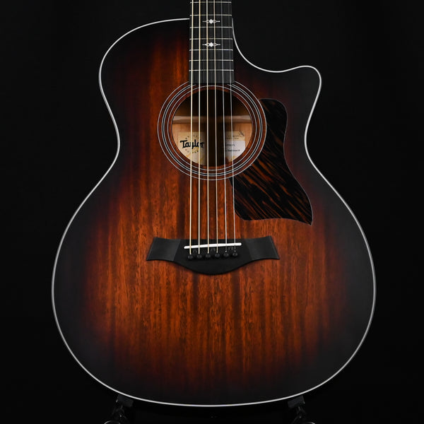Taylor 324ce Baritone-6 LTD Grand Auditorium Acoustic-Electric Guitar - Mahogany Shaded Edgeburst 2025 (1208075071)