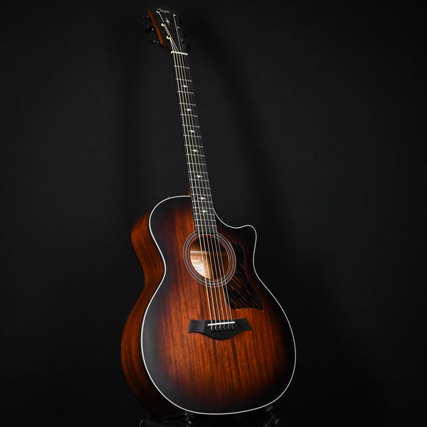 Taylor 324ce Baritone-6 LTD Grand Auditorium Acoustic-Electric Guitar - Mahogany Shaded Edgeburst 2025 (1208075071)