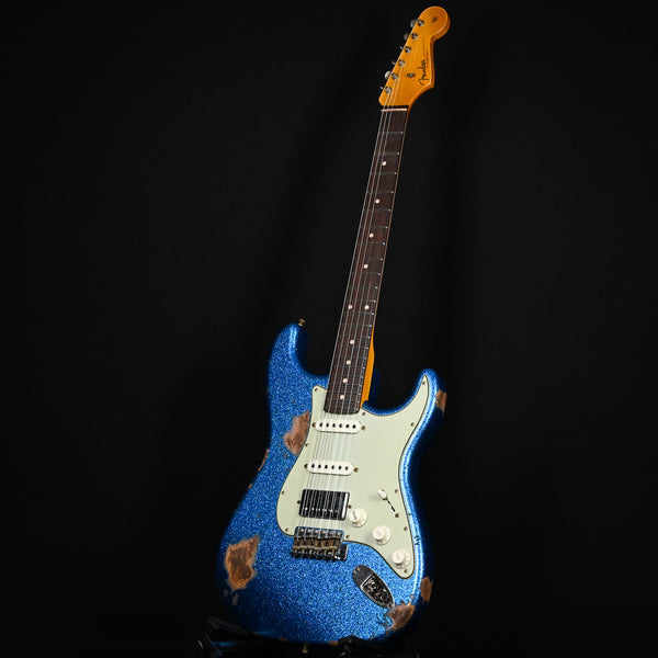 Fender Custom Shop '62 Stratocaster HSS Heavy Relic- Blue Sparkle 2026 (R146850)