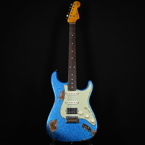 Fender Custom Shop '62 Stratocaster HSS Heavy Relic- Blue Sparkle 2026 (R146850)