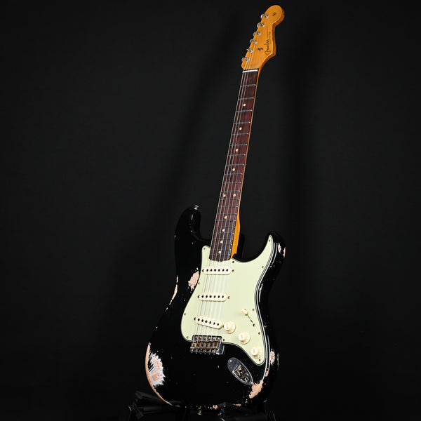 Fender Custom Shop '62 Stratocaster Heavy Relic- Aged Black 2025 (CZ584716)