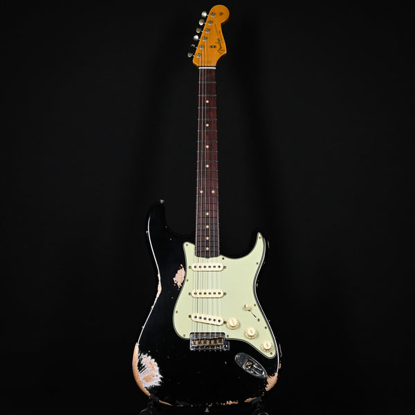 Fender Custom Shop '62 Stratocaster Heavy Relic- Aged Black 2025 (CZ584716)