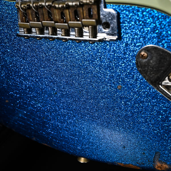 Fender Custom Shop '62 Stratocaster HSS Heavy Relic- Blue Sparkle 2026 (R146850)