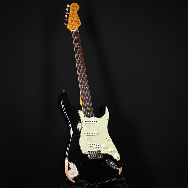 Fender Custom Shop '62 Stratocaster Heavy Relic- Aged Black 2025 (CZ584716)