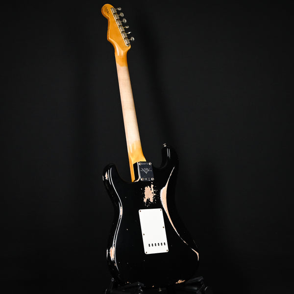 Fender Custom Shop '62 Stratocaster Heavy Relic- Aged Black 2025 (CZ584716)