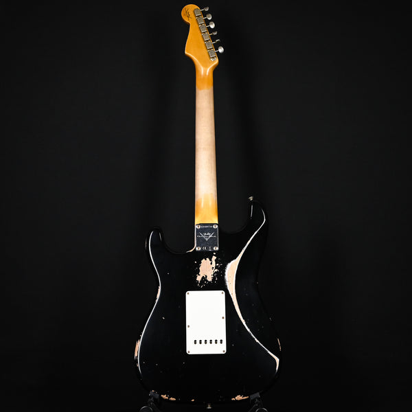 Fender Custom Shop '62 Stratocaster Heavy Relic- Aged Black 2025 (CZ584716)