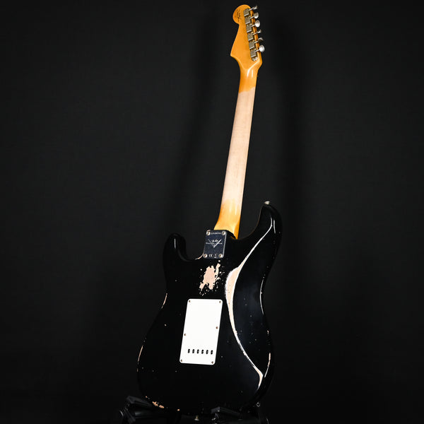 Fender Custom Shop '62 Stratocaster Heavy Relic- Aged Black 2025 (CZ584716)