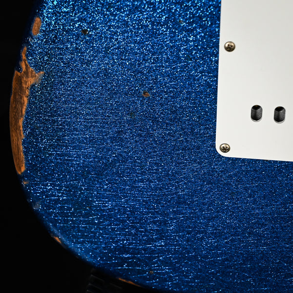 Fender Custom Shop '62 Stratocaster HSS Heavy Relic- Blue Sparkle 2026 (R146850)