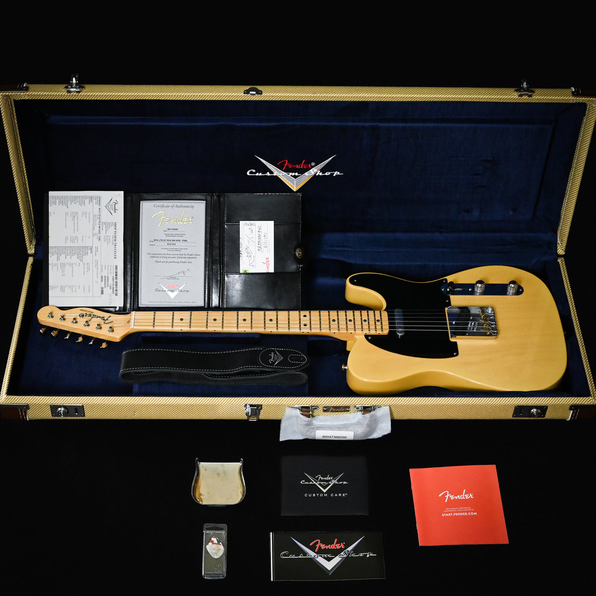Fender Custom Shop Limited Edition '52 Telecaster NOS- Faded Nocaster Blonde 2026 (R151273)