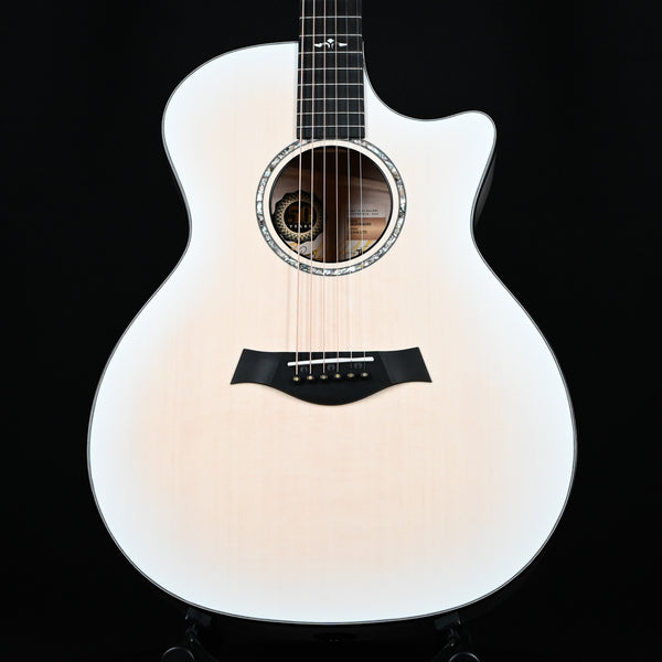 Taylor 614ce LTD 50th Anniversary - Trans White with Edgeburst (1205064030)