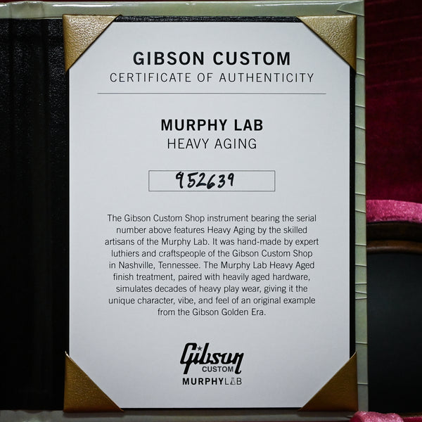 Gibson Custom Dealer Select 1959 Les Paul Standard Reissue Murphy Lab Heavy Aged- 