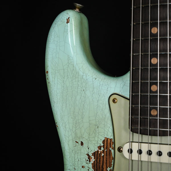 Fender Custom Shop '62 Stratocaster HSS Heavy Relic- Surf Green 2026 (R148160)