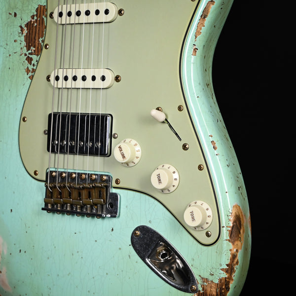 Fender Custom Shop '62 Stratocaster HSS Heavy Relic- Surf Green 2026 (R148160)