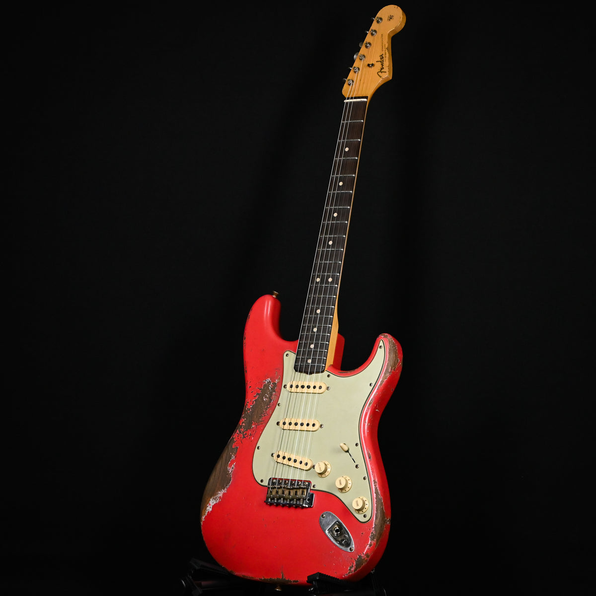 Fender Custom Shop Masterbuilt Jason Smith '63 Stratocaster w/ Brazilian Rosewood Fingerboard, Heavy Relic- Fiesta Red 2026 (R147705)