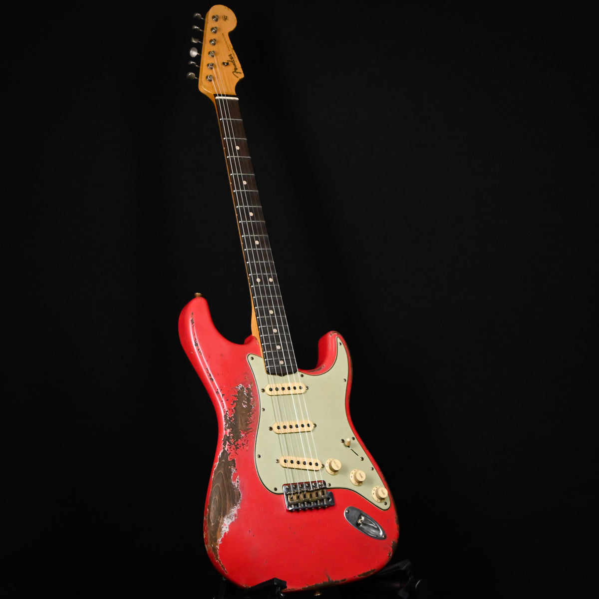 Fender Custom Shop Masterbuilt Jason Smith '63 Stratocaster w/ Brazilian Rosewood Fingerboard, Heavy Relic- Fiesta Red 2026 (R147705)
