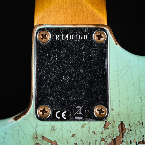 Fender Custom Shop '62 Stratocaster HSS Heavy Relic- Surf Green 2026 (R148160)