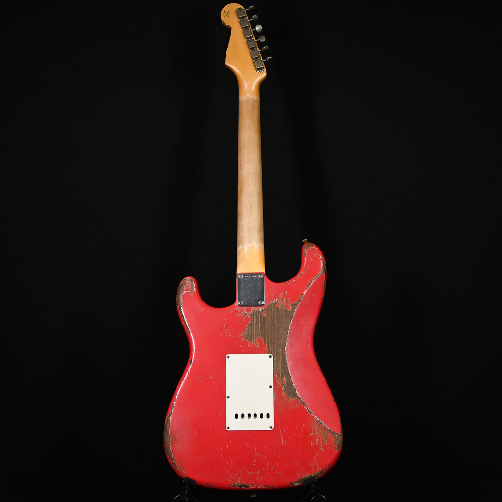 Fender Custom Shop Masterbuilt Jason Smith '63 Stratocaster w/ Brazilian Rosewood Fingerboard, Heavy Relic- Fiesta Red 2026 (R147705)