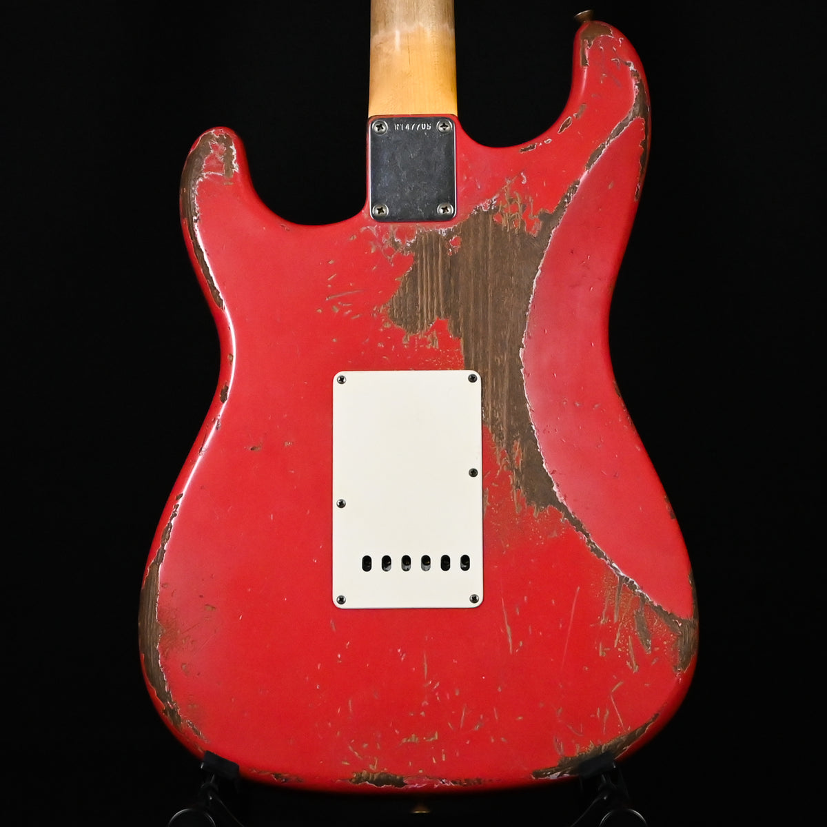 Fender Custom Shop Masterbuilt Jason Smith '63 Stratocaster w/ Brazilian Rosewood Fingerboard, Heavy Relic- Fiesta Red 2026 (R147705)